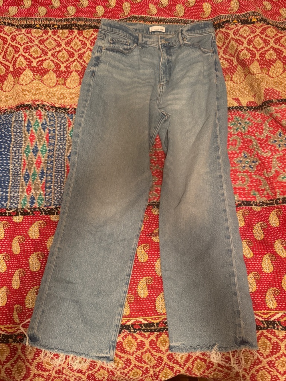 LOFT Light Blue Boot Cut Jeans